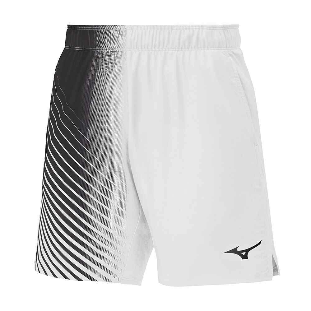 Mens Mizuno 8 in Amplify Shorts White Philippines (TCNMZO371)